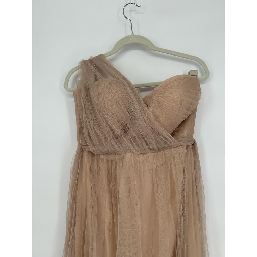 NWT Jenny Yoo Annabelle Gown - Size 12 Sandstone Cream - Picture 10 of 10